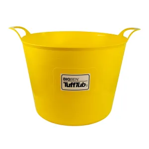 BIGBEN® TuffTub Heavy Duty Bucket - Yellow