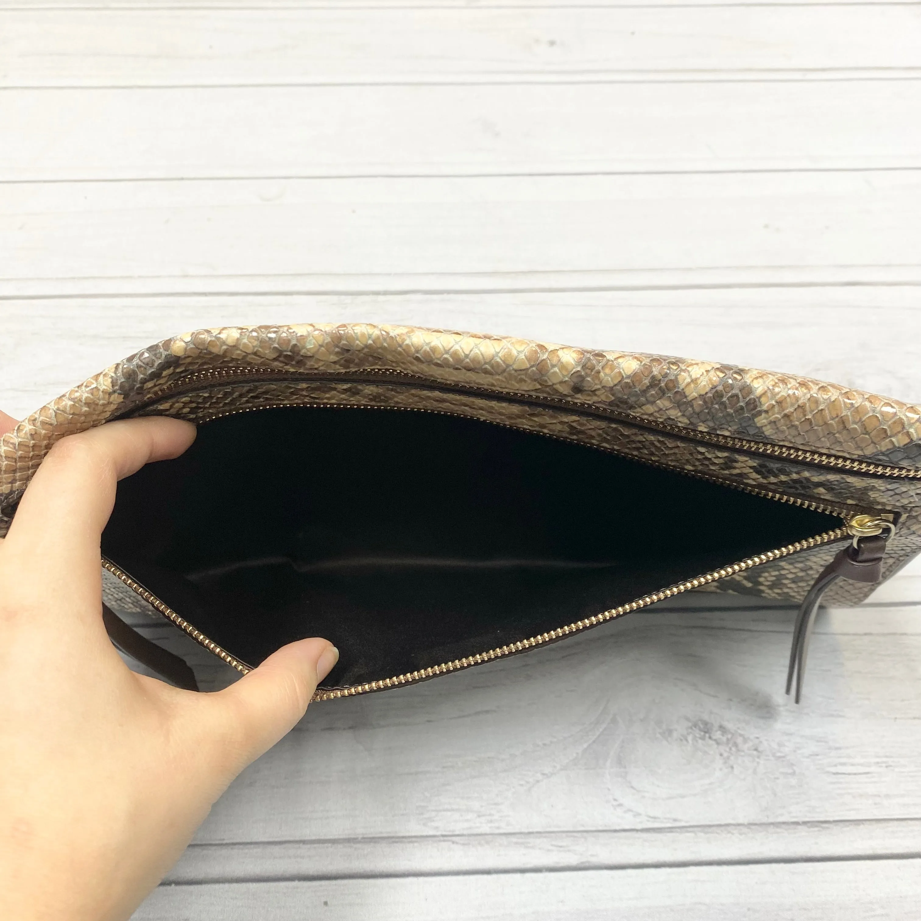 Clutch Designer By Coach  Size: Large