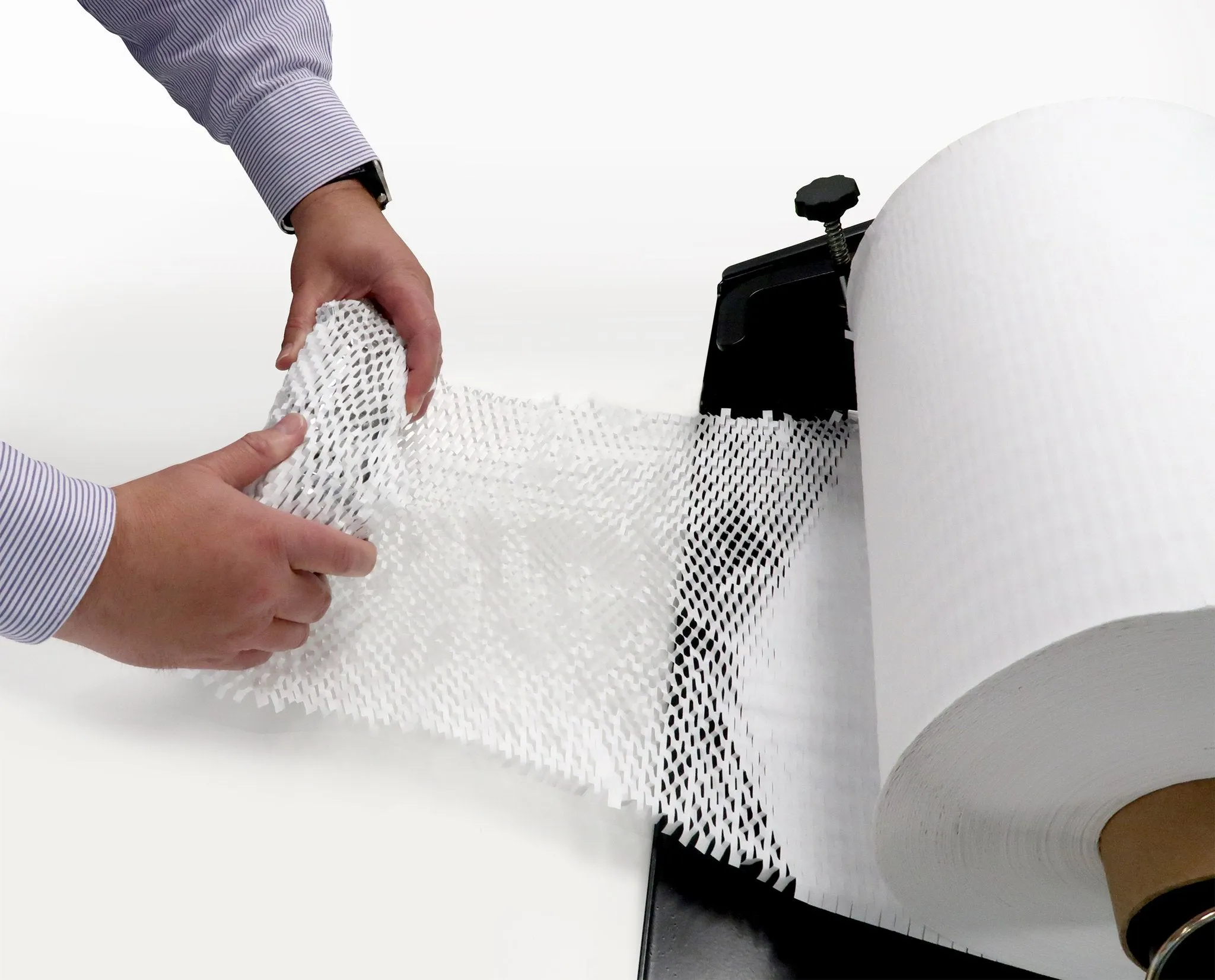 Hexcel Wrap - The recycled paper packaging alternative to bubble wrap (White Kraft)