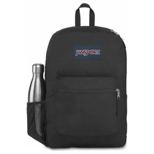 Jansport Cross Town Black Backpack [WS]