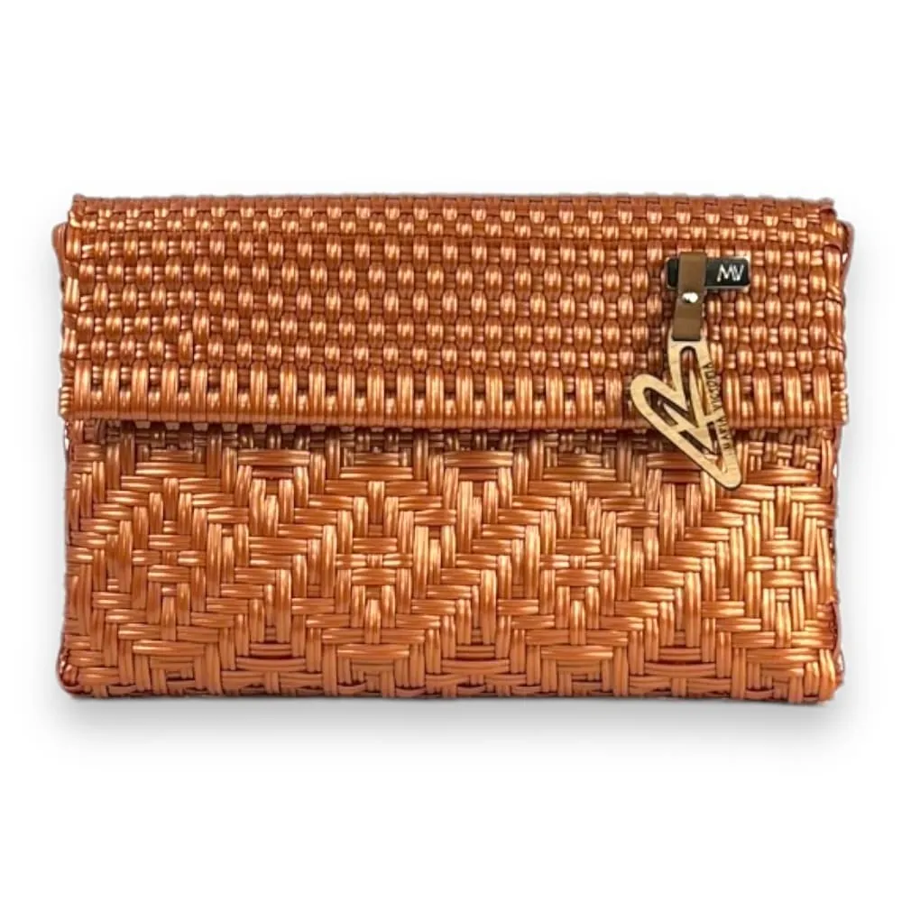 Maria Victoria | Glow MBR DI | Upcycled, Handwoven, Clutch