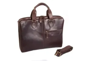 Oran Leather - OB-23202 Garnet Vintage Leather Satchel Bag (Briefcase)