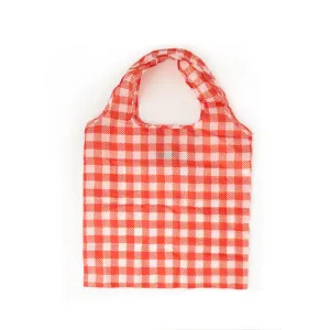 Project Ten Red Checkerboard Pocket Shopper