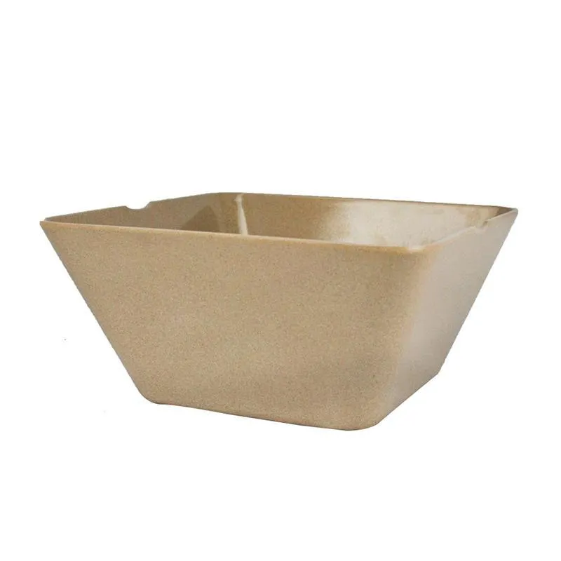 Rice Husk Square Bowl