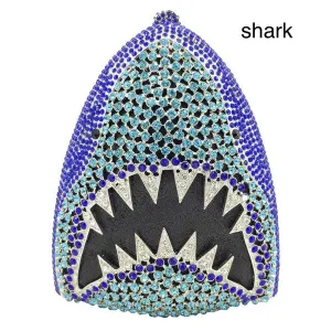 Shark Women Clutch Evening Bag