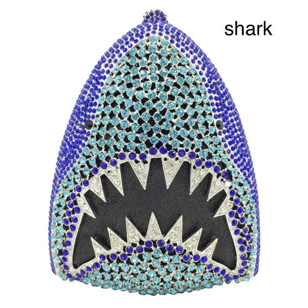 Shark Women Clutch Evening Bag