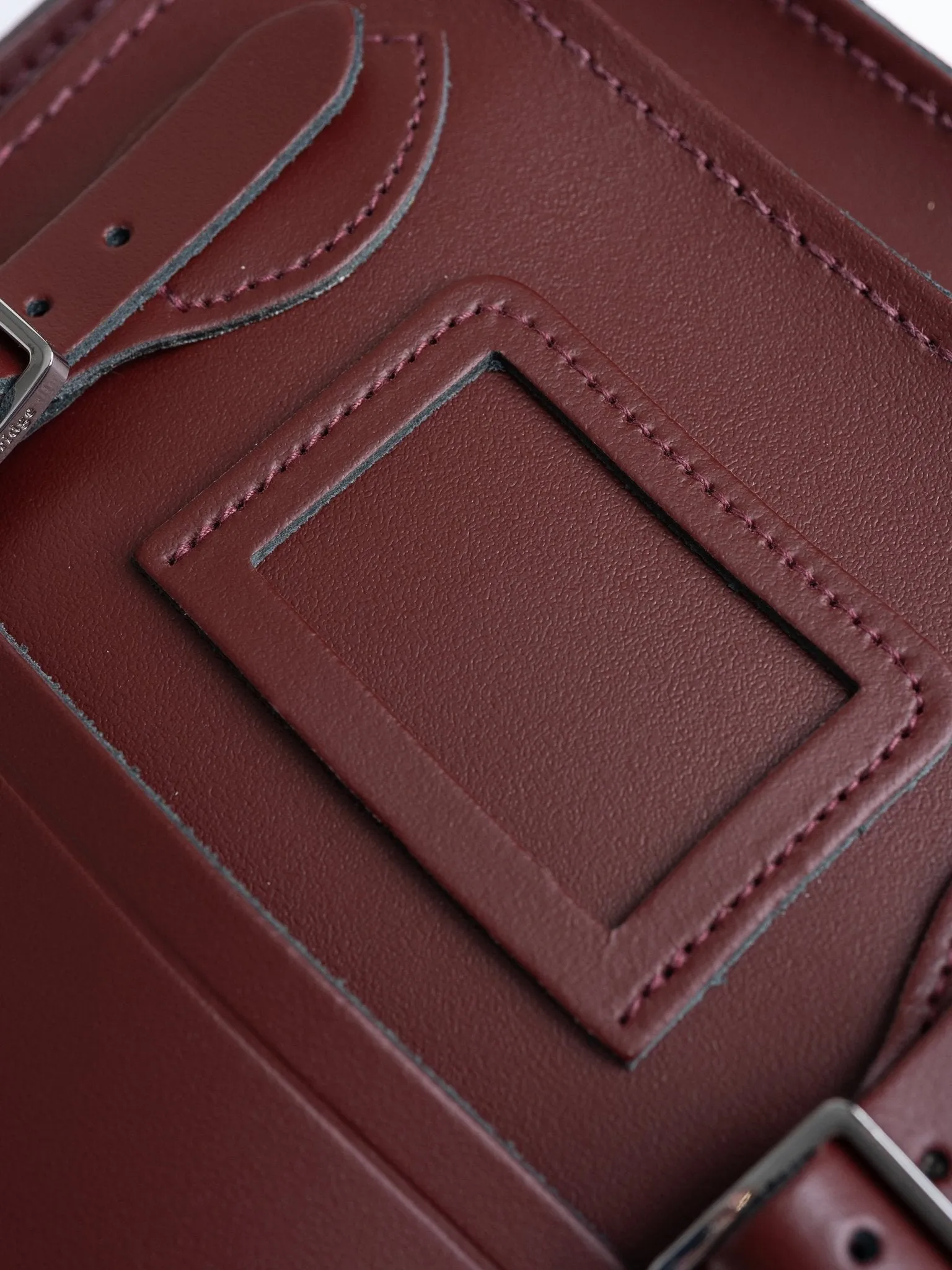 The Small Portrait Backpack -  Oxblood