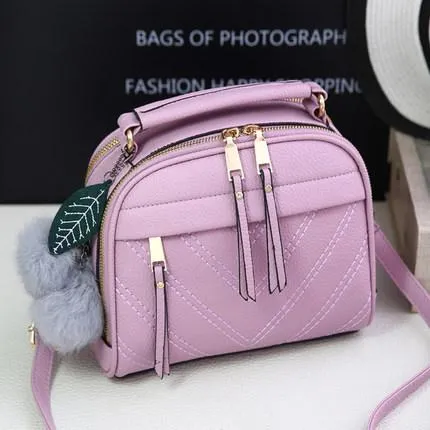 women messenger bags new spring/summer 2017 inclined shoulder bag women's leather handbags Bag ladies hand bags LX451